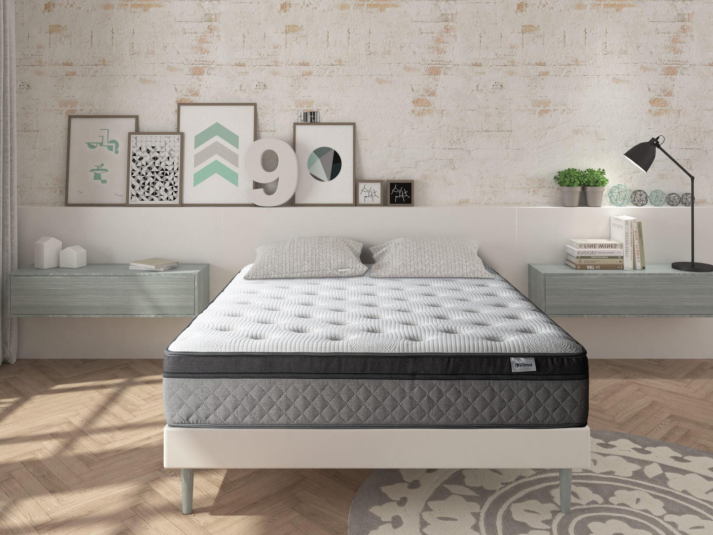 Nowość! City Luxury Viscoelastic Foam Mattress
