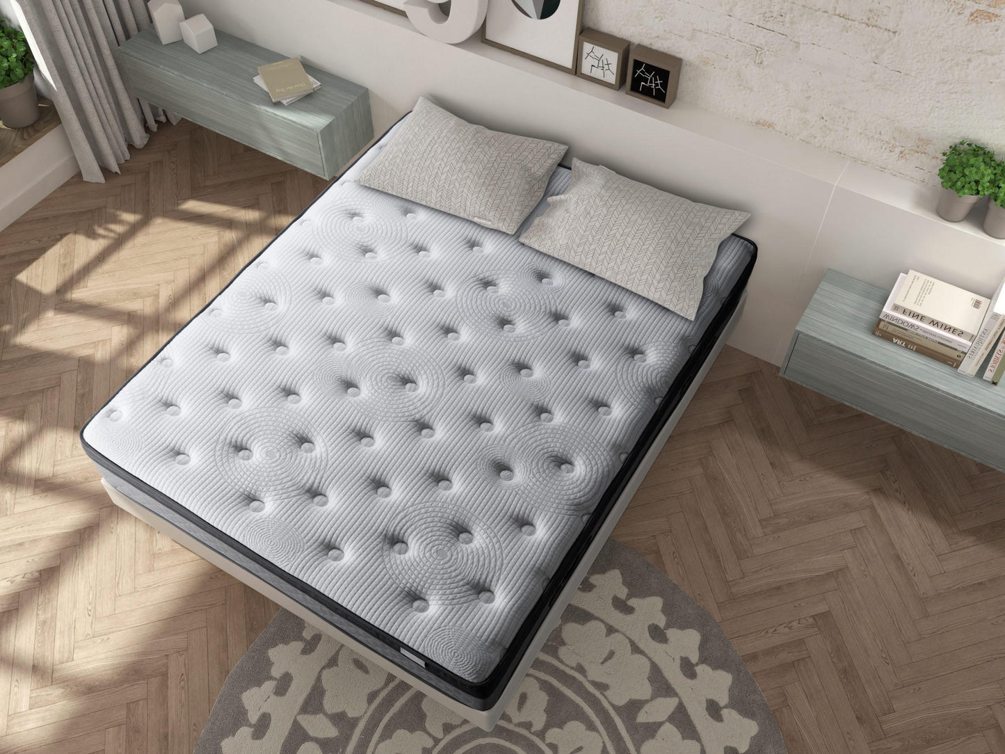 Nowość! City Luxury Viscoelastic Foam Mattress