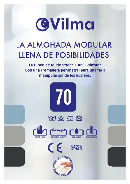 Poduszka modułowa Vilma Sleep 70 cm (Nowość)