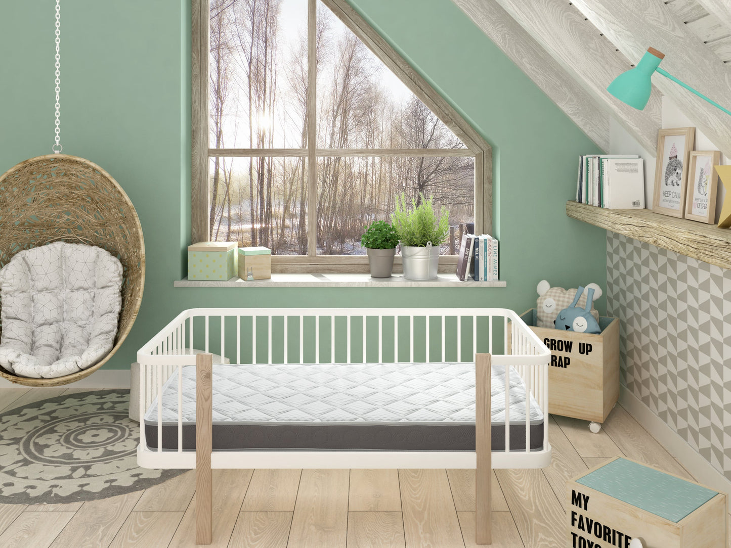 Materac piankowy wiskoelastyczny BabyBed